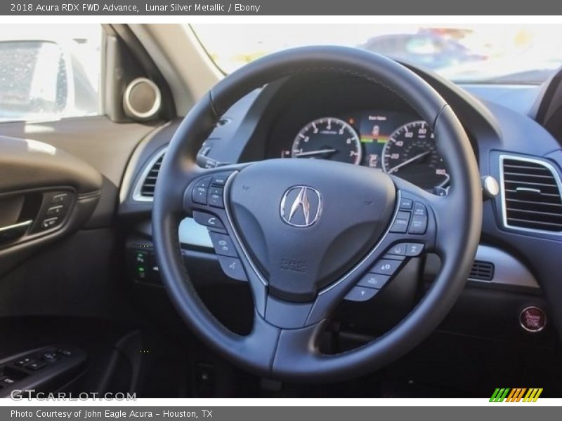 Lunar Silver Metallic / Ebony 2018 Acura RDX FWD Advance
