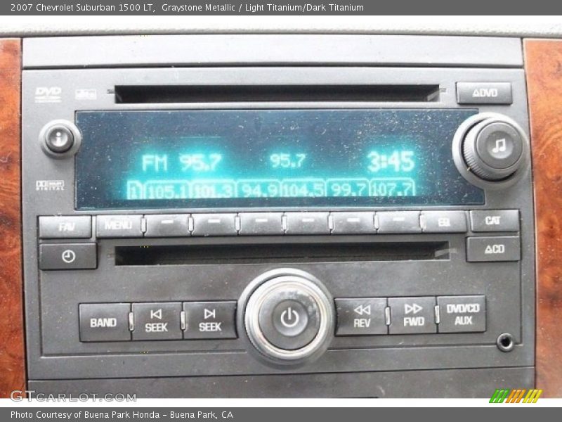 Graystone Metallic / Light Titanium/Dark Titanium 2007 Chevrolet Suburban 1500 LT