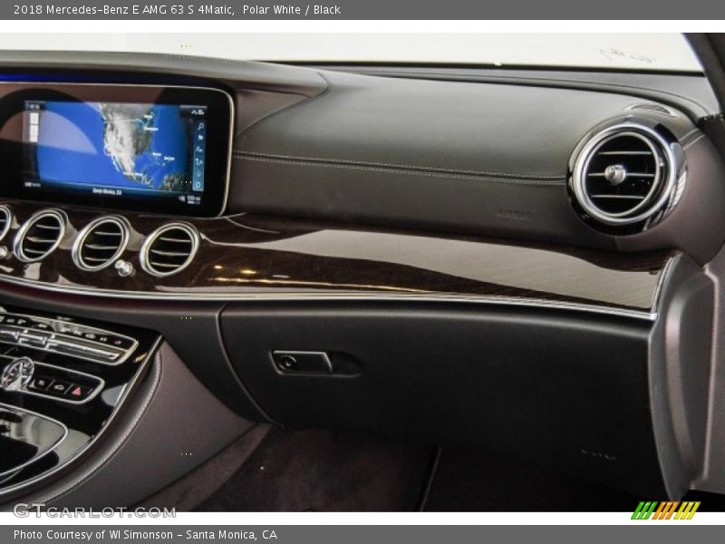 Polar White / Black 2018 Mercedes-Benz E AMG 63 S 4Matic