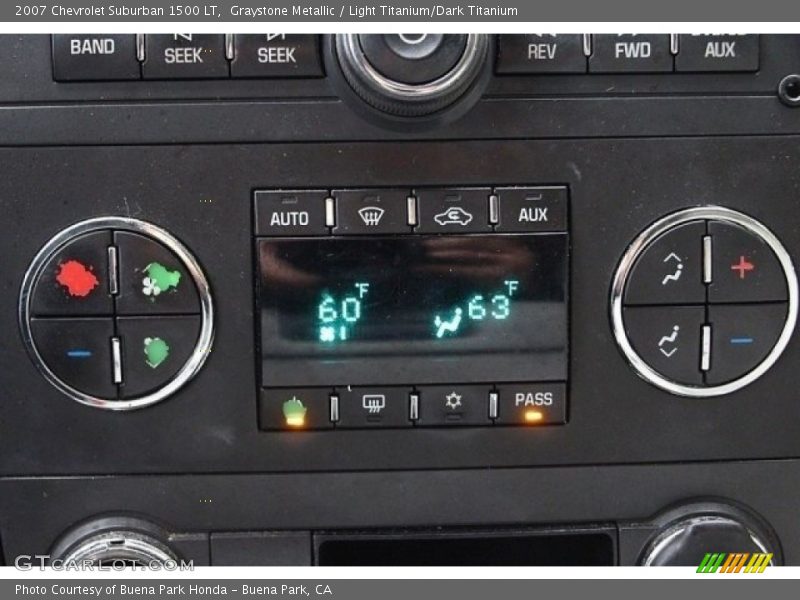 Graystone Metallic / Light Titanium/Dark Titanium 2007 Chevrolet Suburban 1500 LT