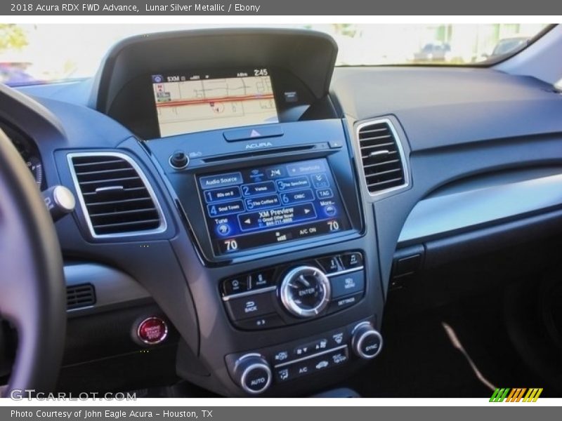 Lunar Silver Metallic / Ebony 2018 Acura RDX FWD Advance