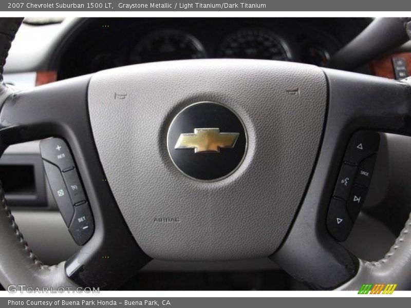 Graystone Metallic / Light Titanium/Dark Titanium 2007 Chevrolet Suburban 1500 LT