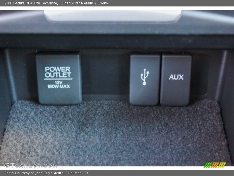Lunar Silver Metallic / Ebony 2018 Acura RDX FWD Advance