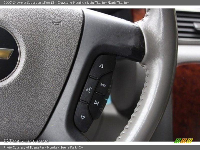 Graystone Metallic / Light Titanium/Dark Titanium 2007 Chevrolet Suburban 1500 LT
