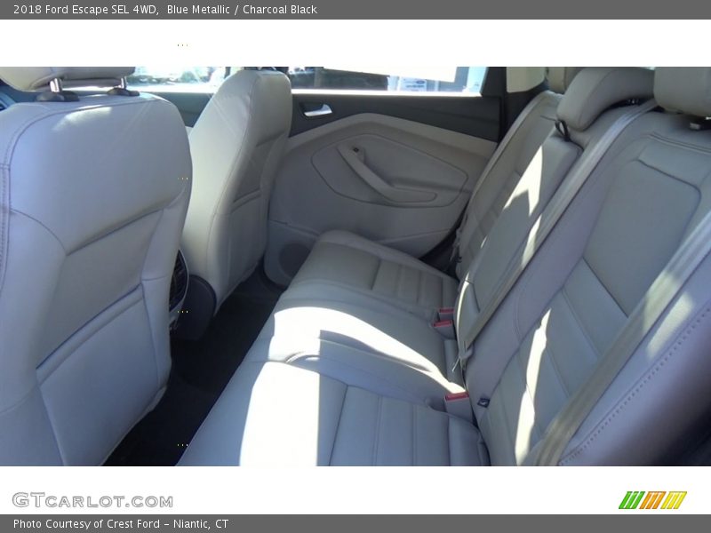 Blue Metallic / Charcoal Black 2018 Ford Escape SEL 4WD
