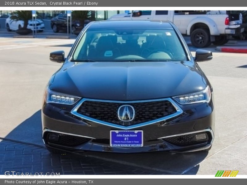 Crystal Black Pearl / Ebony 2018 Acura TLX Sedan