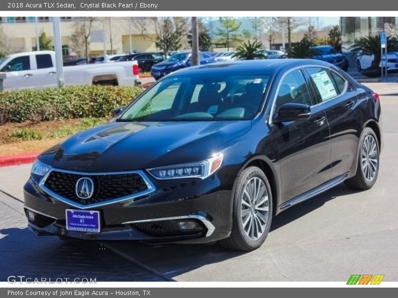 Crystal Black Pearl / Ebony 2018 Acura TLX Sedan