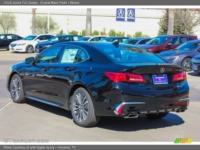 Crystal Black Pearl / Ebony 2018 Acura TLX Sedan