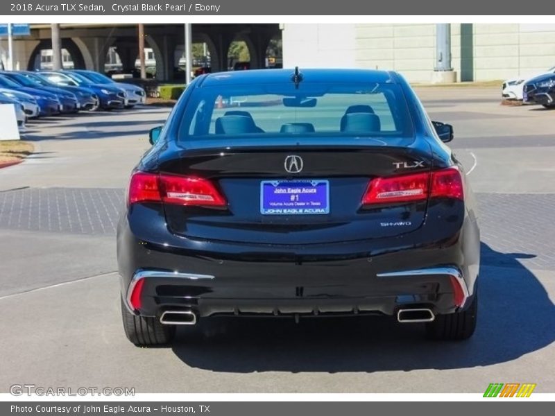 Crystal Black Pearl / Ebony 2018 Acura TLX Sedan