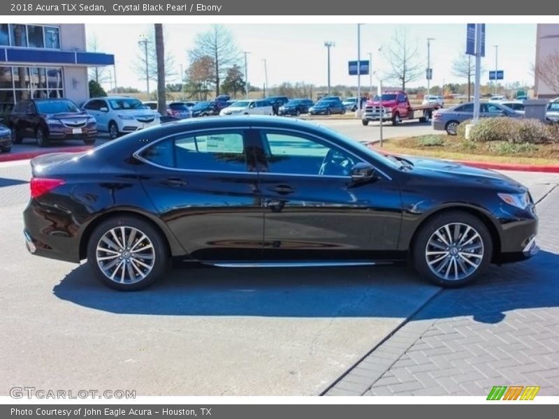 Crystal Black Pearl / Ebony 2018 Acura TLX Sedan