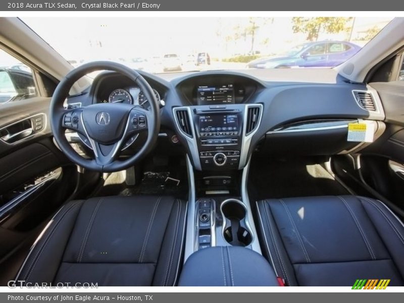 Crystal Black Pearl / Ebony 2018 Acura TLX Sedan