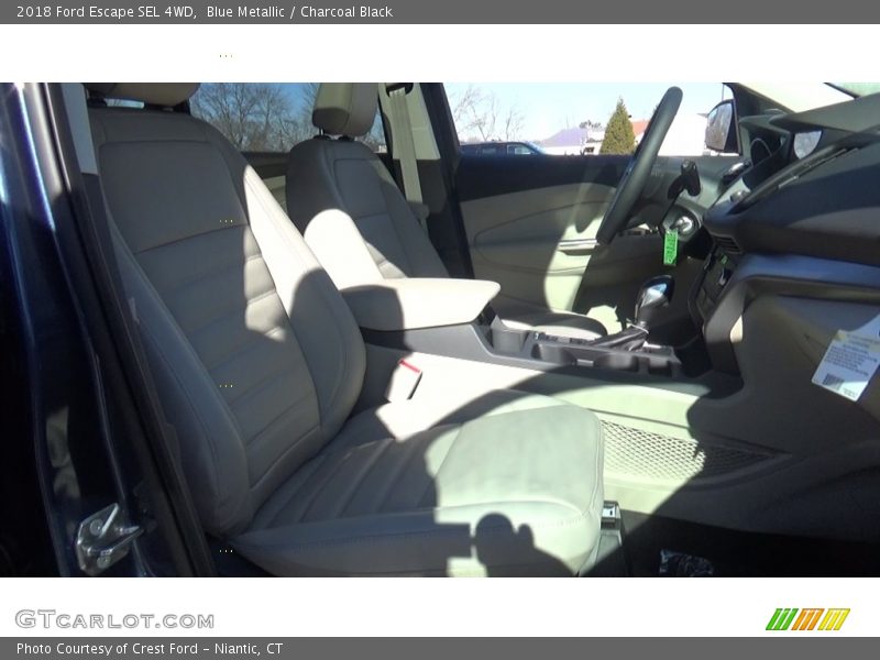 Blue Metallic / Charcoal Black 2018 Ford Escape SEL 4WD