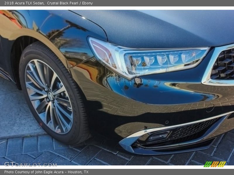 Crystal Black Pearl / Ebony 2018 Acura TLX Sedan