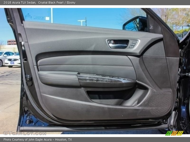 Crystal Black Pearl / Ebony 2018 Acura TLX Sedan