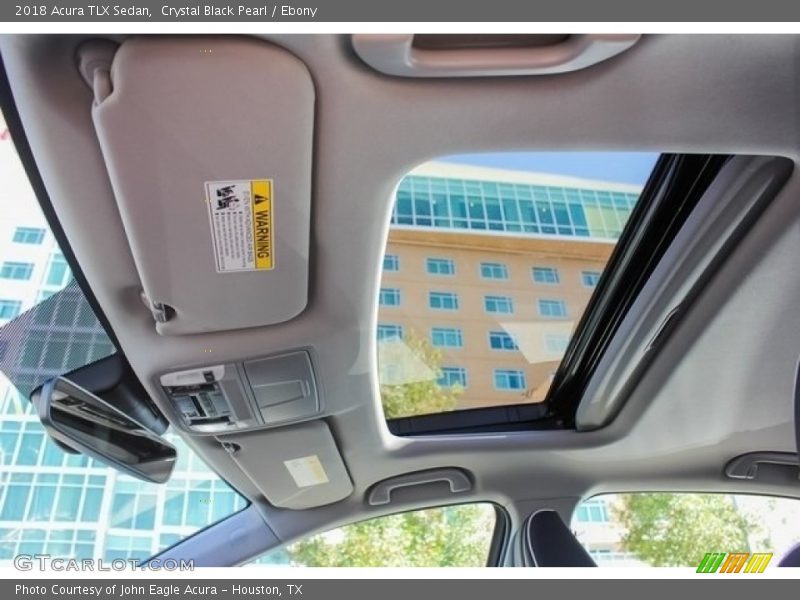Crystal Black Pearl / Ebony 2018 Acura TLX Sedan