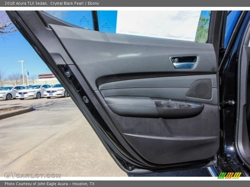 Crystal Black Pearl / Ebony 2018 Acura TLX Sedan