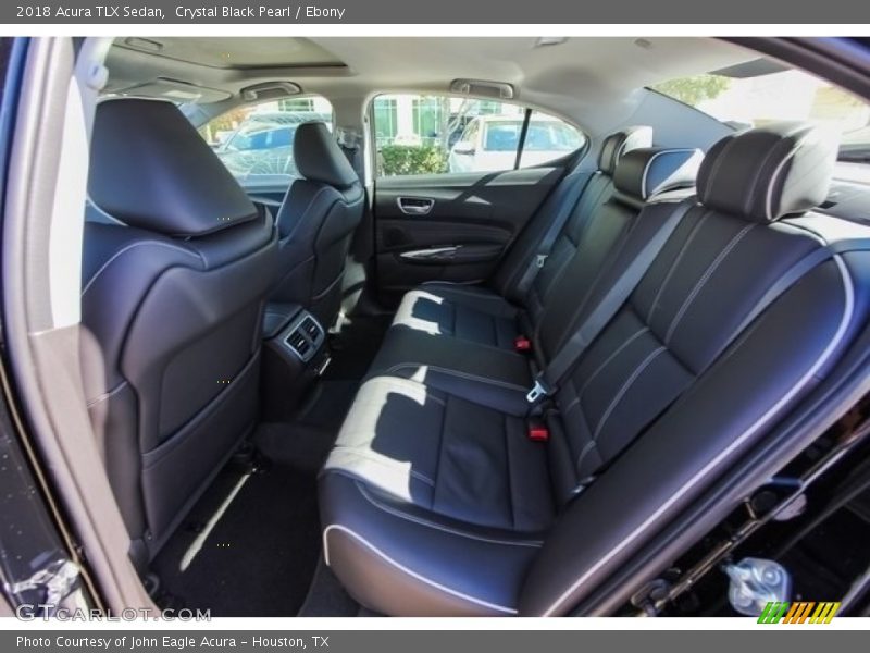 Crystal Black Pearl / Ebony 2018 Acura TLX Sedan