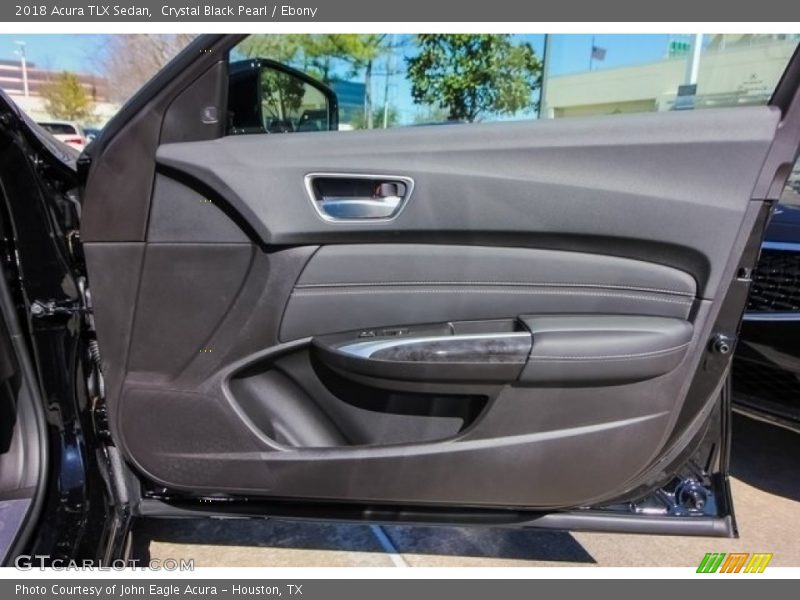 Crystal Black Pearl / Ebony 2018 Acura TLX Sedan