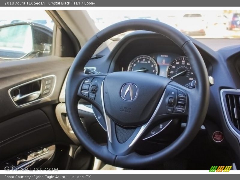 Crystal Black Pearl / Ebony 2018 Acura TLX Sedan