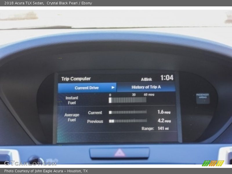 Crystal Black Pearl / Ebony 2018 Acura TLX Sedan