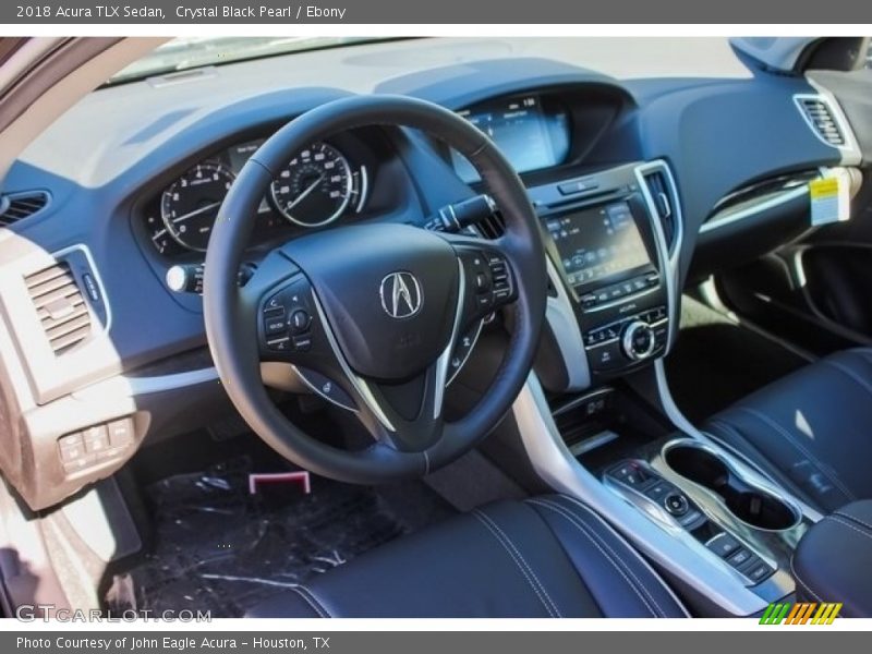 Crystal Black Pearl / Ebony 2018 Acura TLX Sedan