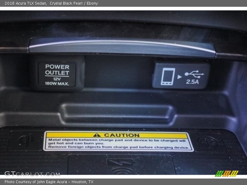 Crystal Black Pearl / Ebony 2018 Acura TLX Sedan