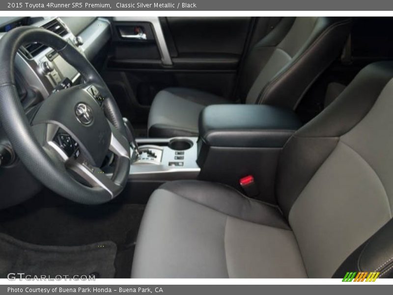 Classic Silver Metallic / Black 2015 Toyota 4Runner SR5 Premium