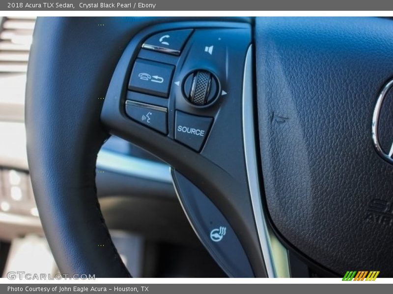 Crystal Black Pearl / Ebony 2018 Acura TLX Sedan