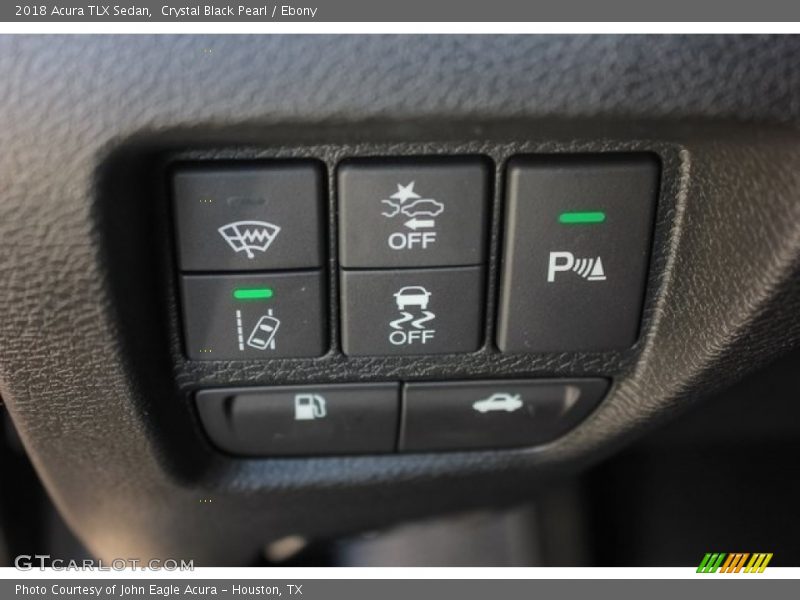 Crystal Black Pearl / Ebony 2018 Acura TLX Sedan