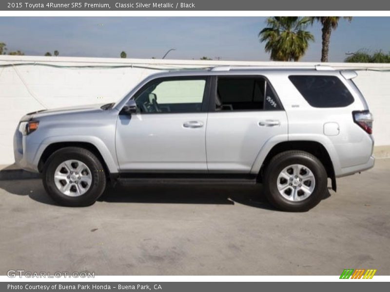 Classic Silver Metallic / Black 2015 Toyota 4Runner SR5 Premium