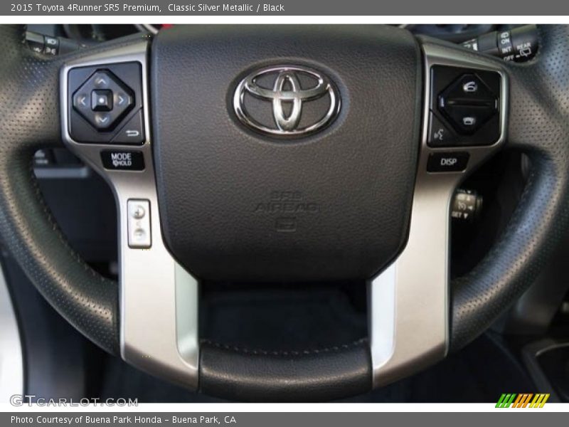 Classic Silver Metallic / Black 2015 Toyota 4Runner SR5 Premium