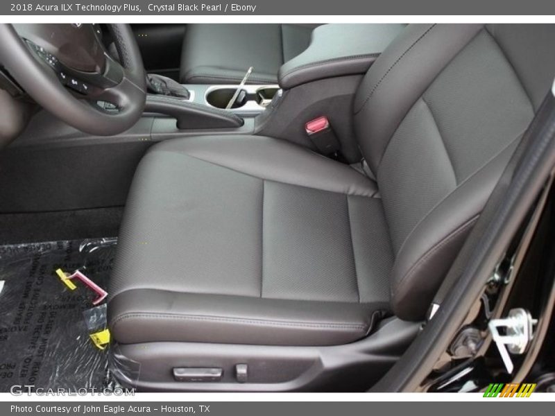 Crystal Black Pearl / Ebony 2018 Acura ILX Technology Plus
