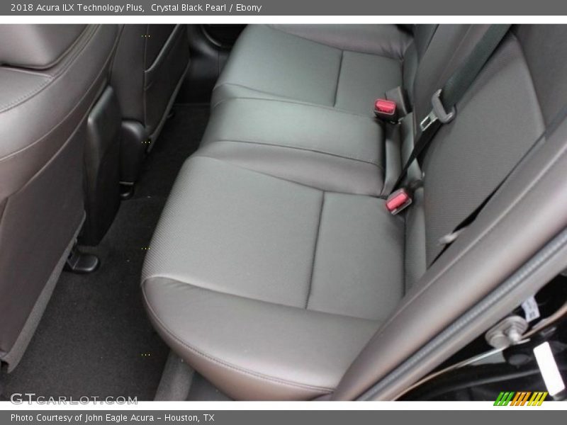 Crystal Black Pearl / Ebony 2018 Acura ILX Technology Plus