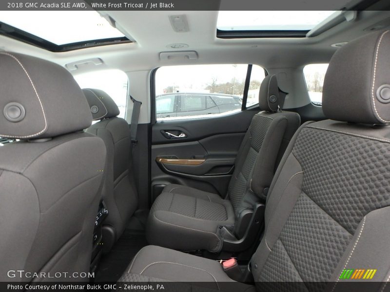 White Frost Tricoat / Jet Black 2018 GMC Acadia SLE AWD