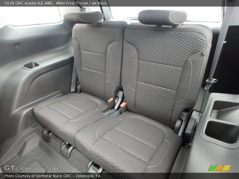 White Frost Tricoat / Jet Black 2018 GMC Acadia SLE AWD