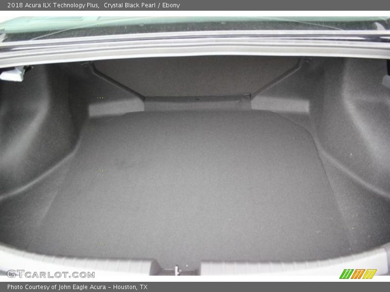 Crystal Black Pearl / Ebony 2018 Acura ILX Technology Plus