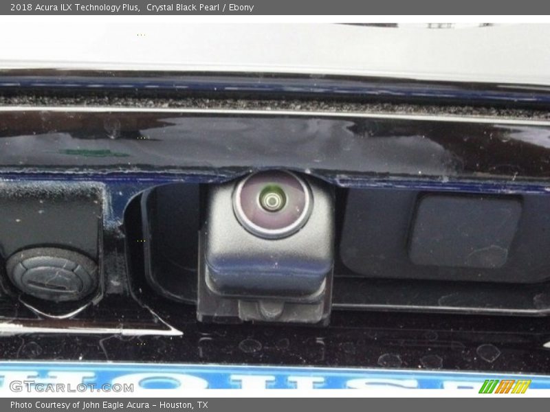 Crystal Black Pearl / Ebony 2018 Acura ILX Technology Plus