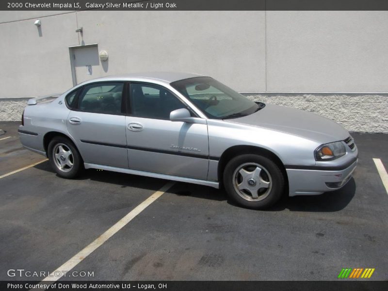 Galaxy Silver Metallic / Light Oak 2000 Chevrolet Impala LS
