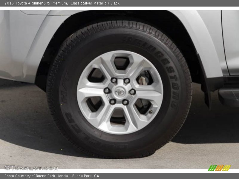 Classic Silver Metallic / Black 2015 Toyota 4Runner SR5 Premium