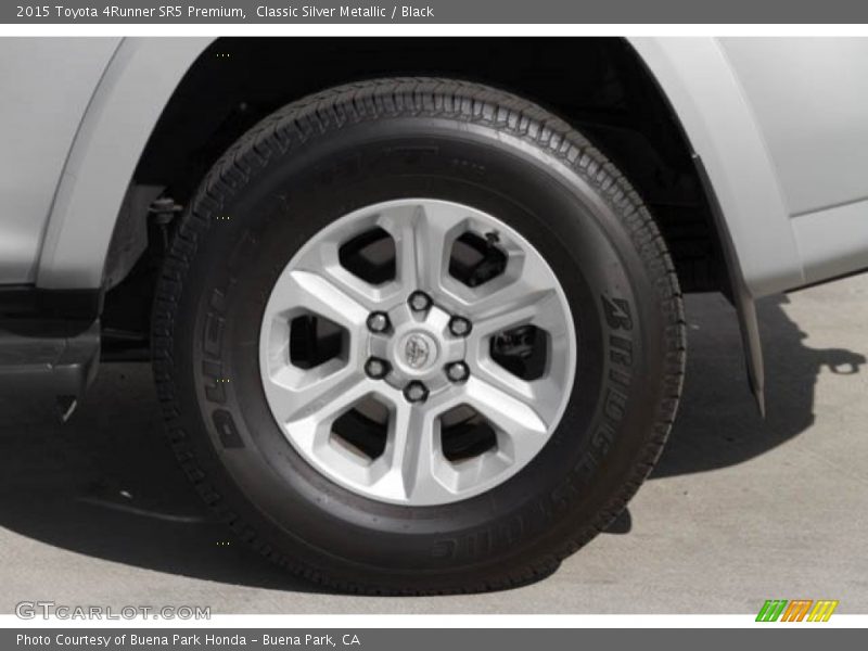 Classic Silver Metallic / Black 2015 Toyota 4Runner SR5 Premium