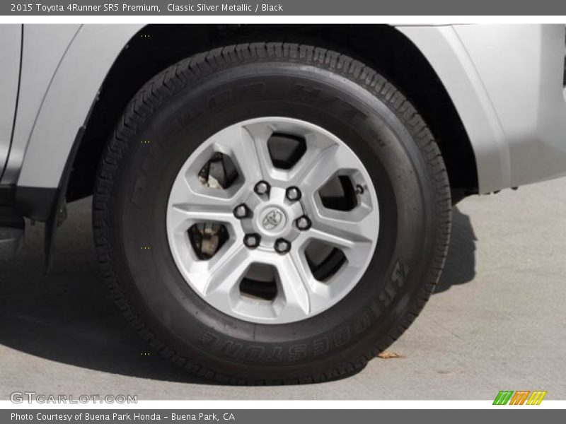 Classic Silver Metallic / Black 2015 Toyota 4Runner SR5 Premium