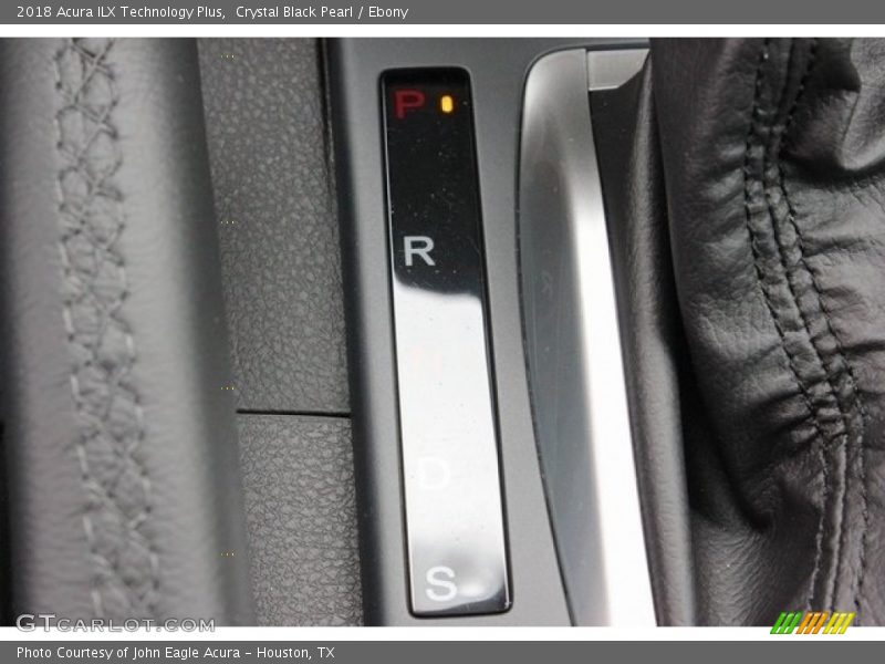 Crystal Black Pearl / Ebony 2018 Acura ILX Technology Plus