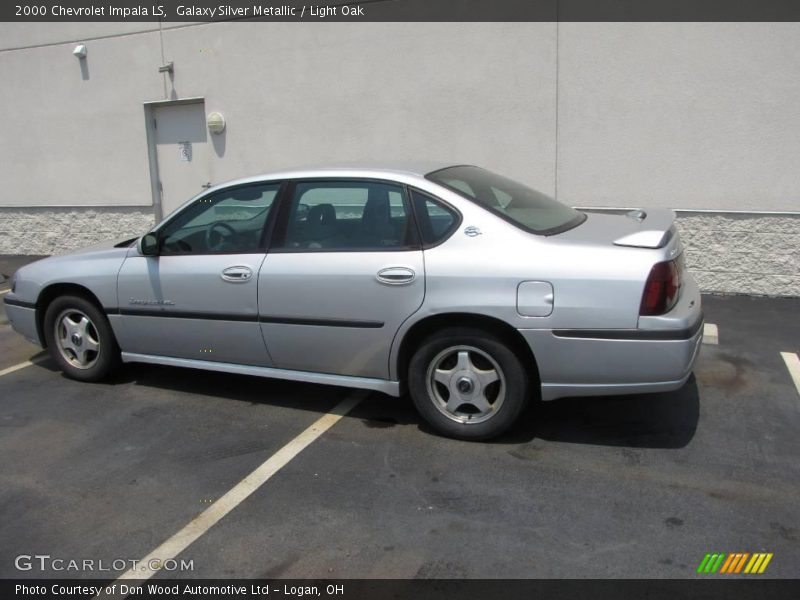 Galaxy Silver Metallic / Light Oak 2000 Chevrolet Impala LS