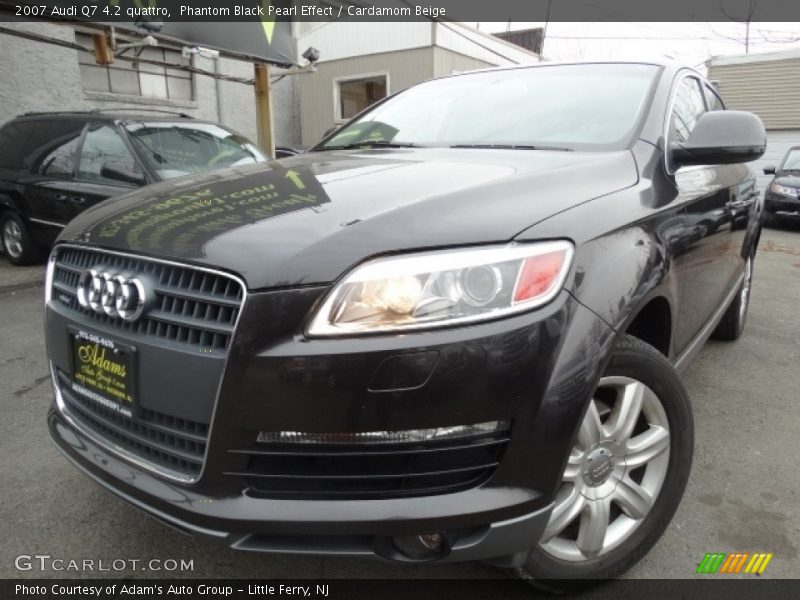 Phantom Black Pearl Effect / Cardamom Beige 2007 Audi Q7 4.2 quattro