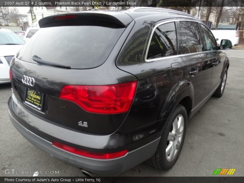 Phantom Black Pearl Effect / Cardamom Beige 2007 Audi Q7 4.2 quattro