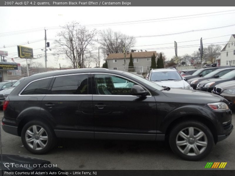 Phantom Black Pearl Effect / Cardamom Beige 2007 Audi Q7 4.2 quattro