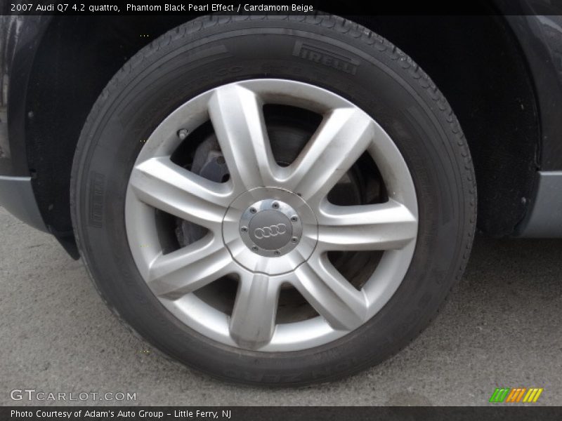 Phantom Black Pearl Effect / Cardamom Beige 2007 Audi Q7 4.2 quattro