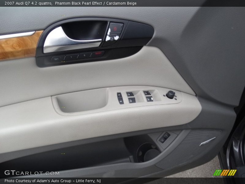 Phantom Black Pearl Effect / Cardamom Beige 2007 Audi Q7 4.2 quattro