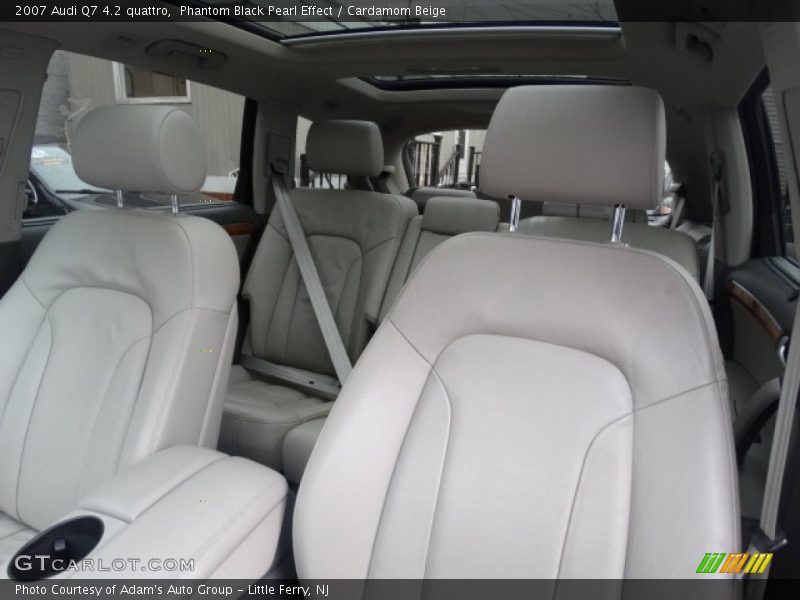 Phantom Black Pearl Effect / Cardamom Beige 2007 Audi Q7 4.2 quattro