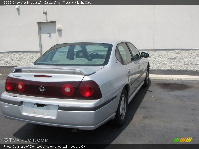 Galaxy Silver Metallic / Light Oak 2000 Chevrolet Impala LS